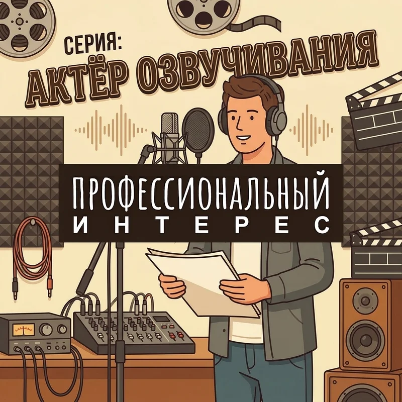 Профессия Актёр озвучивания (Диктор): где учиться и как стать | Подкаст